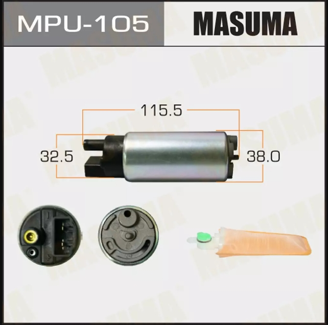 Купить запчасть MASUMA - MPU105 Бензонасос Toyota Caldina, Ipsum, Rav 4, Land Cruiser 100, Prado 95