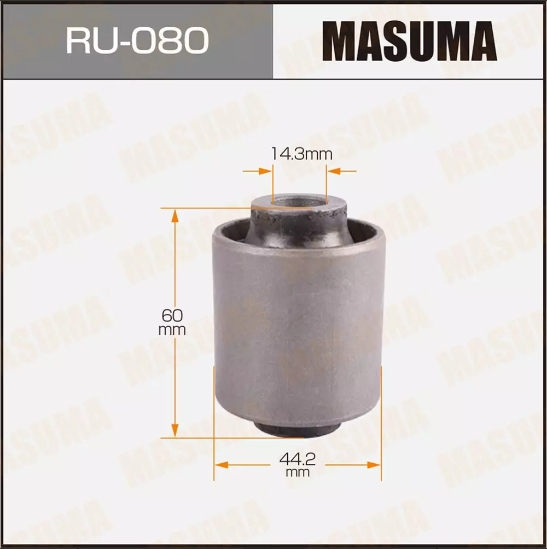 Купить запчасть MASUMA - RU080 Сайлентблок задней нижней продольной тяги Toyota Land Cruiser Prado 95