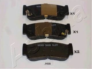 Купить запчасть ASHIKA - 510HH08 