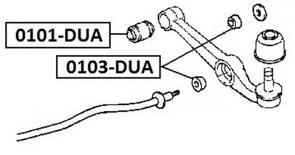 Купить запчасть ASVA - 0101DUA 