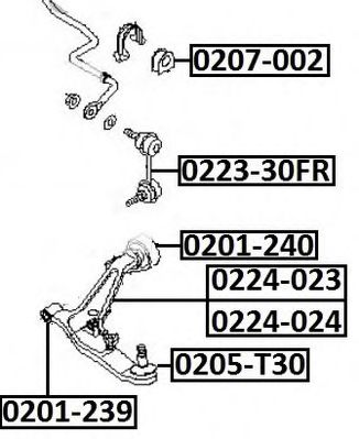 Купить запчасть ASVA - 0201240 