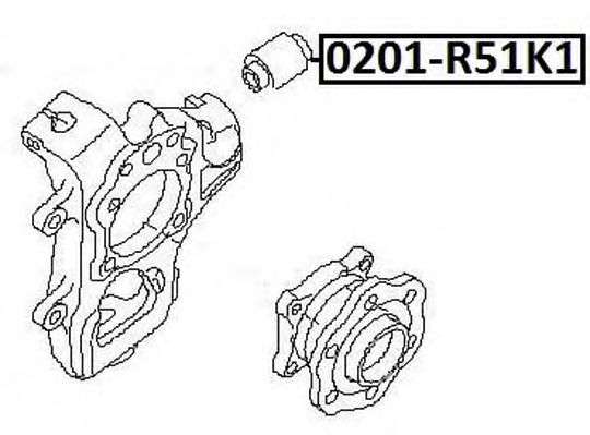 Купить запчасть ASVA - 0201R51RK1 