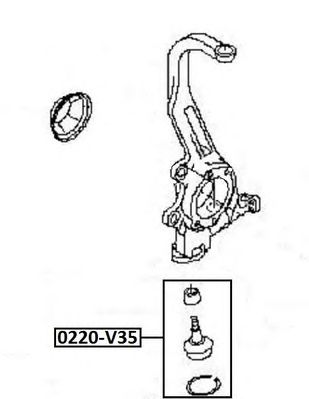 Купить запчасть ASVA - 0220V35 