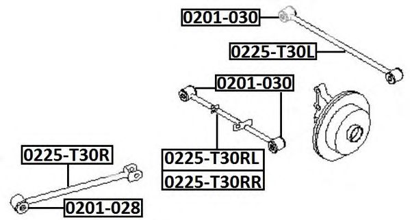 Купить запчасть ASVA - 0225T30R 