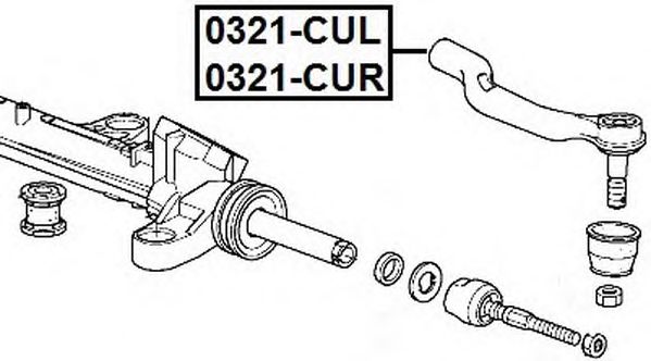 Купить запчасть ASVA - 0321CUR 