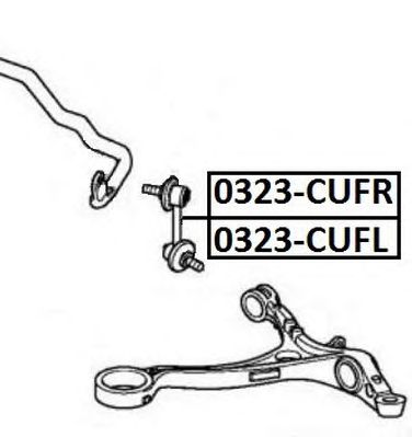 Купить запчасть ASVA - 0323CUFR 