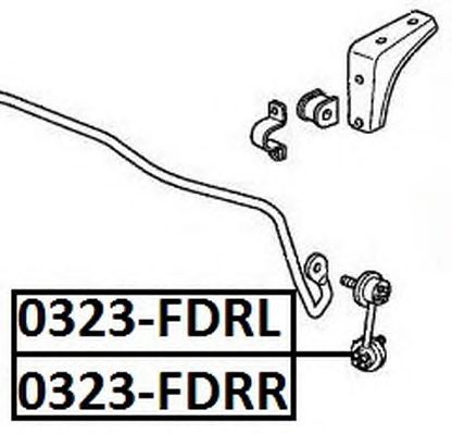 Купить запчасть ASVA - 0323FDRL 