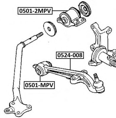 Купить запчасть ASVA - 0501MPV 