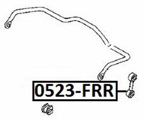 Купить запчасть ASVA - 0523FRR 