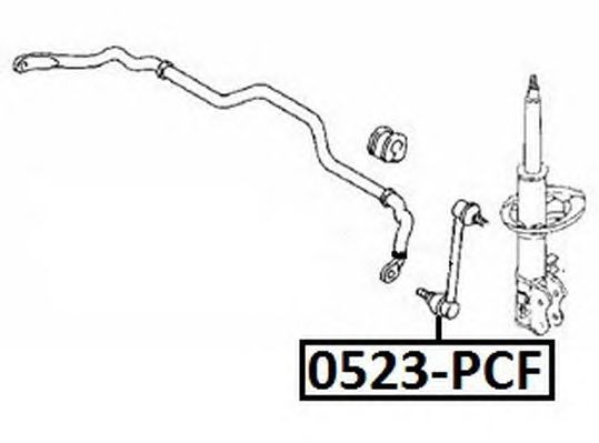 Купить запчасть ASVA - 0523PCF 