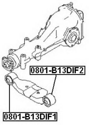 Купить запчасть ASVA - 0801B13DIF2 