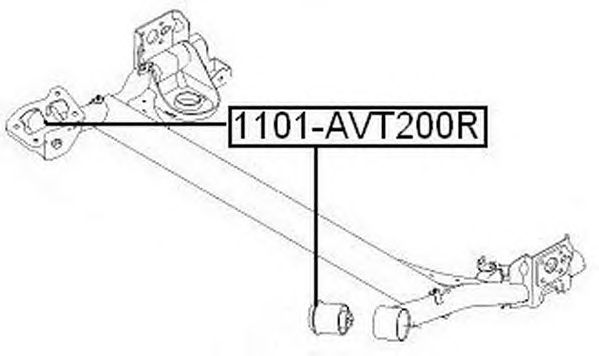 Купить запчасть ASVA - 1101AVT200R 