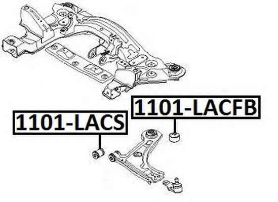 Купить запчасть ASVA - 1101LACFB 