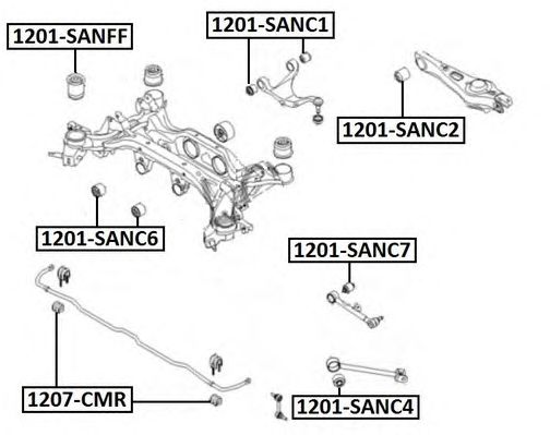 Купить запчасть ASVA - 1201SANC6 