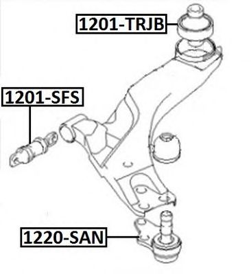 Купить запчасть ASVA - 1201SFS 