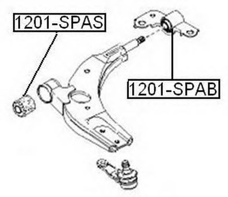 Купить запчасть ASVA - 1201SPAS 