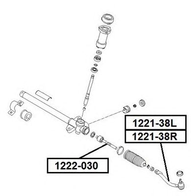 Купить запчасть ASVA - 122138L 