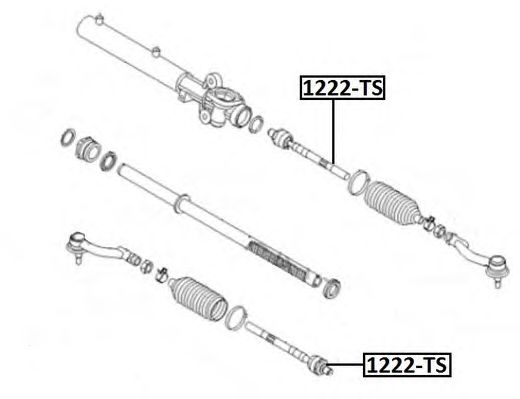 Купить запчасть ASVA - 1222TS 