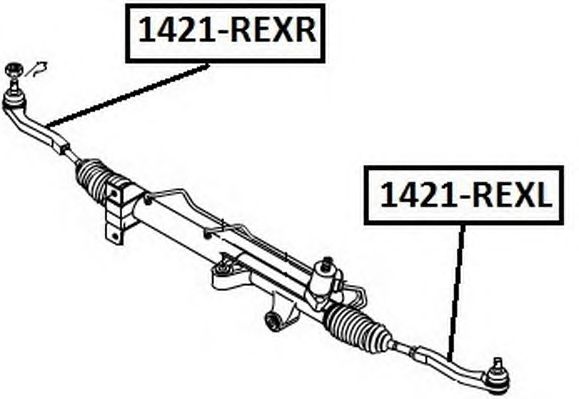 Купить запчасть ASVA - 1421REXL 
