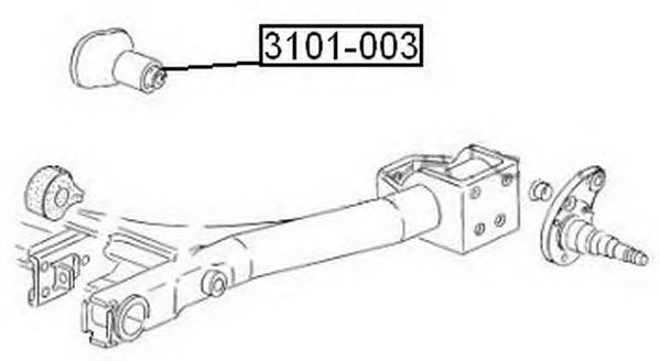 Купить запчасть ASVA - 3101003 