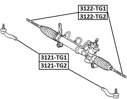 Купить запчасть ASVA - 3121TG1 