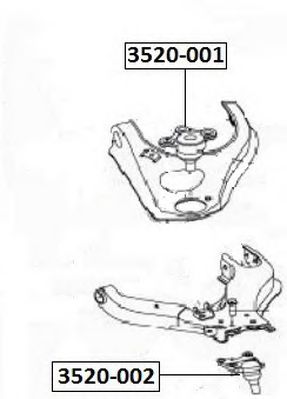 Купить запчасть ASVA - 3520002 