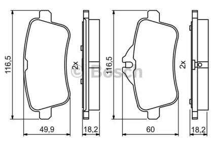 Купить запчасть BOSCH - 0986495403 