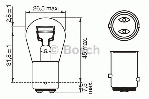 Купить запчасть BOSCH - 1987302524 