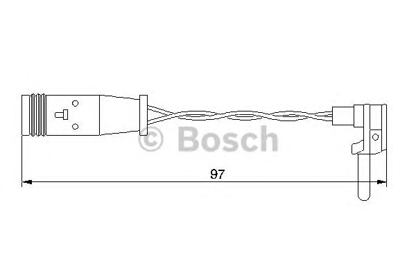 Купить запчасть BOSCH - 1987474966 