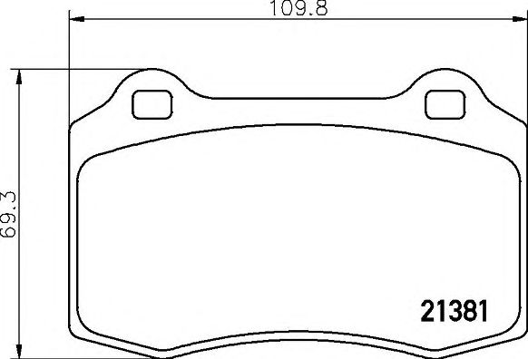 Купить запчасть BREMBO - P36020 