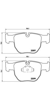 Купить запчасть BREMBO - P44012 