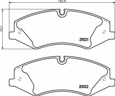 Купить запчасть BREMBO - P44024 