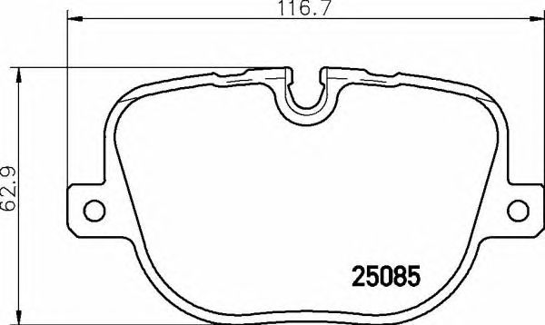 Купить запчасть BREMBO - P44025 