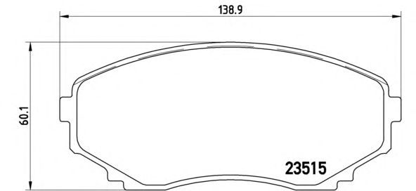 Купить запчасть BREMBO - P49028 