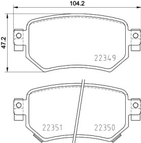 Купить запчасть BREMBO - P49059 