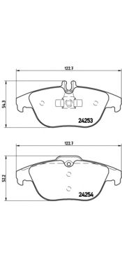 Купить запчасть BREMBO - P50068 