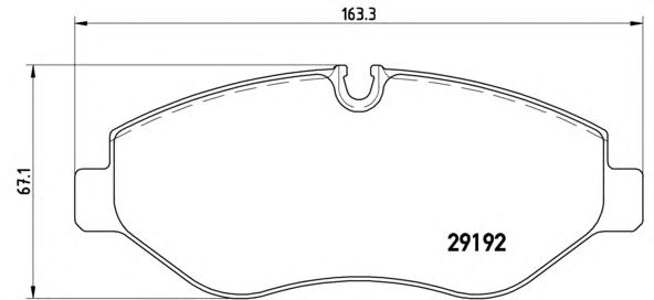 Купить запчасть BREMBO - P50085 