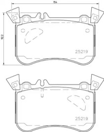 Купить запчасть BREMBO - P50121 