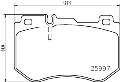 Купить запчасть BREMBO - P50123 