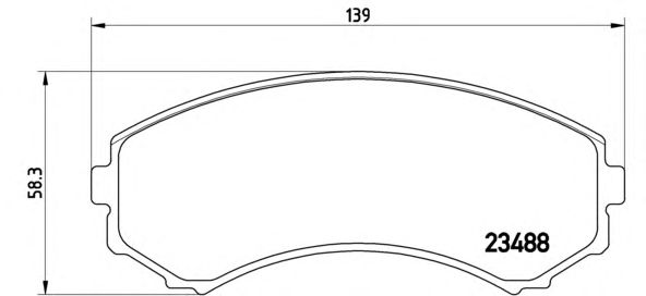 Купить запчасть BREMBO - P54029 