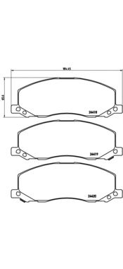 Купить запчасть BREMBO - P59058 