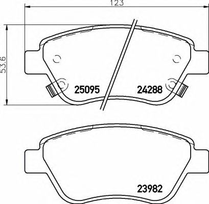 Купить запчасть BREMBO - P59081 