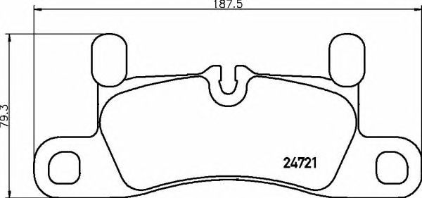 Купить запчасть BREMBO - P65030 