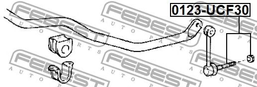 Купить запчасть FEBEST - 0123UCF30 