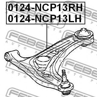 Купить запчасть FEBEST - 0124NCP13RH 
