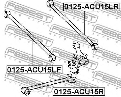 Купить запчасть FEBEST - 0125ACU15R 