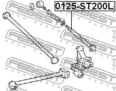 Купить запчасть FEBEST - 0125ST200L 