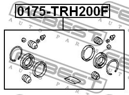 Купить запчасть FEBEST - 0175TRH200F 