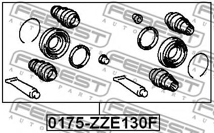 Купить запчасть FEBEST - 0175ZZE130F 