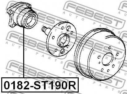 Купить запчасть FEBEST - 0182ST190R 